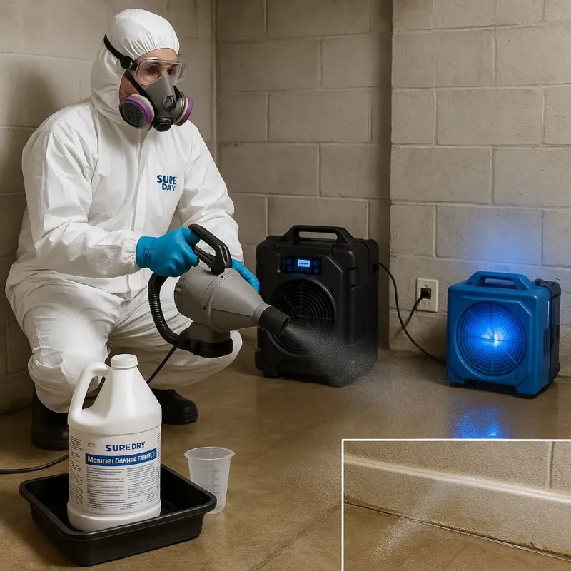 Sanitization and Odor Removal process in Cornersville, TN