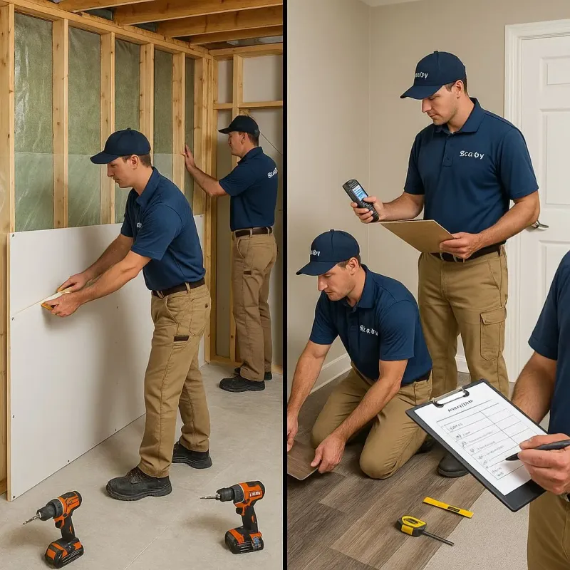 Repairs and Reconstruction process in Cornersville, TN